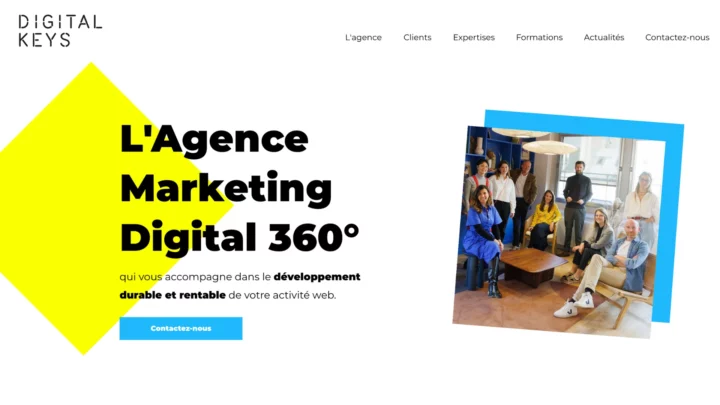 meilleures agences marketing B2B Digital Keys