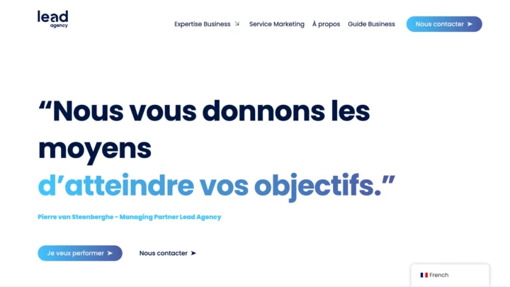 meilleures agences marketing B2B LeadAgency