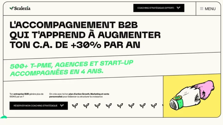 meilleures agences marketing B2B scalezia