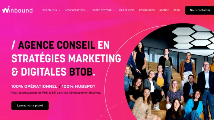 meilleures agences marketing B2B winbound