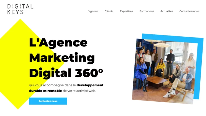 agence prospection commerciale digital keys